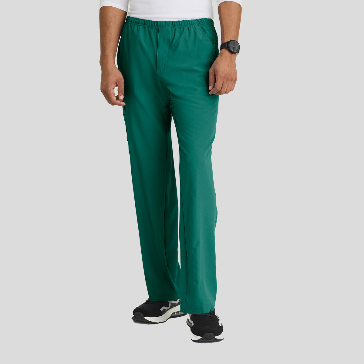 Men's Structure 4-Pockets Zip-Fly Scrub Pant | Hunter