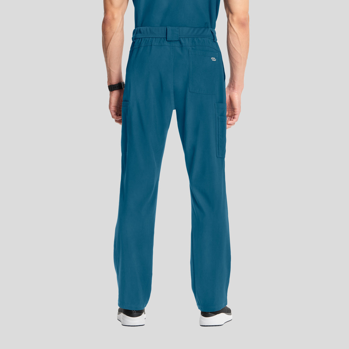 Men's Zip Fly Cargo Scrub Pant | Caribbean