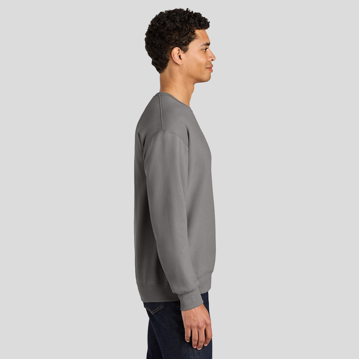 Ultimateβ’ Unisex CVC Ring Spun Crewneck Sweatshirt | Rock