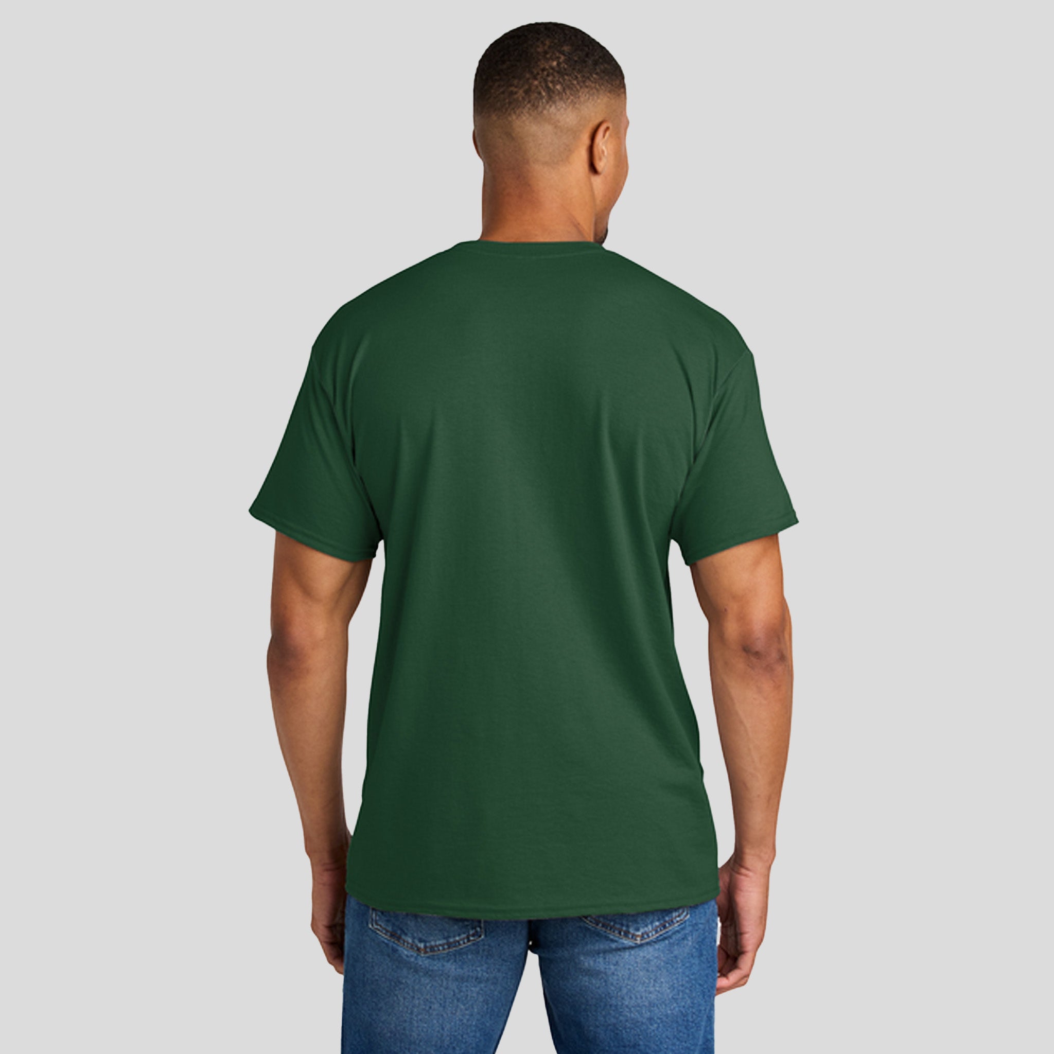 Gildanยฎ DryBlendยฎ 50 Cotton/50 Poly T-Shirt | Dark Green