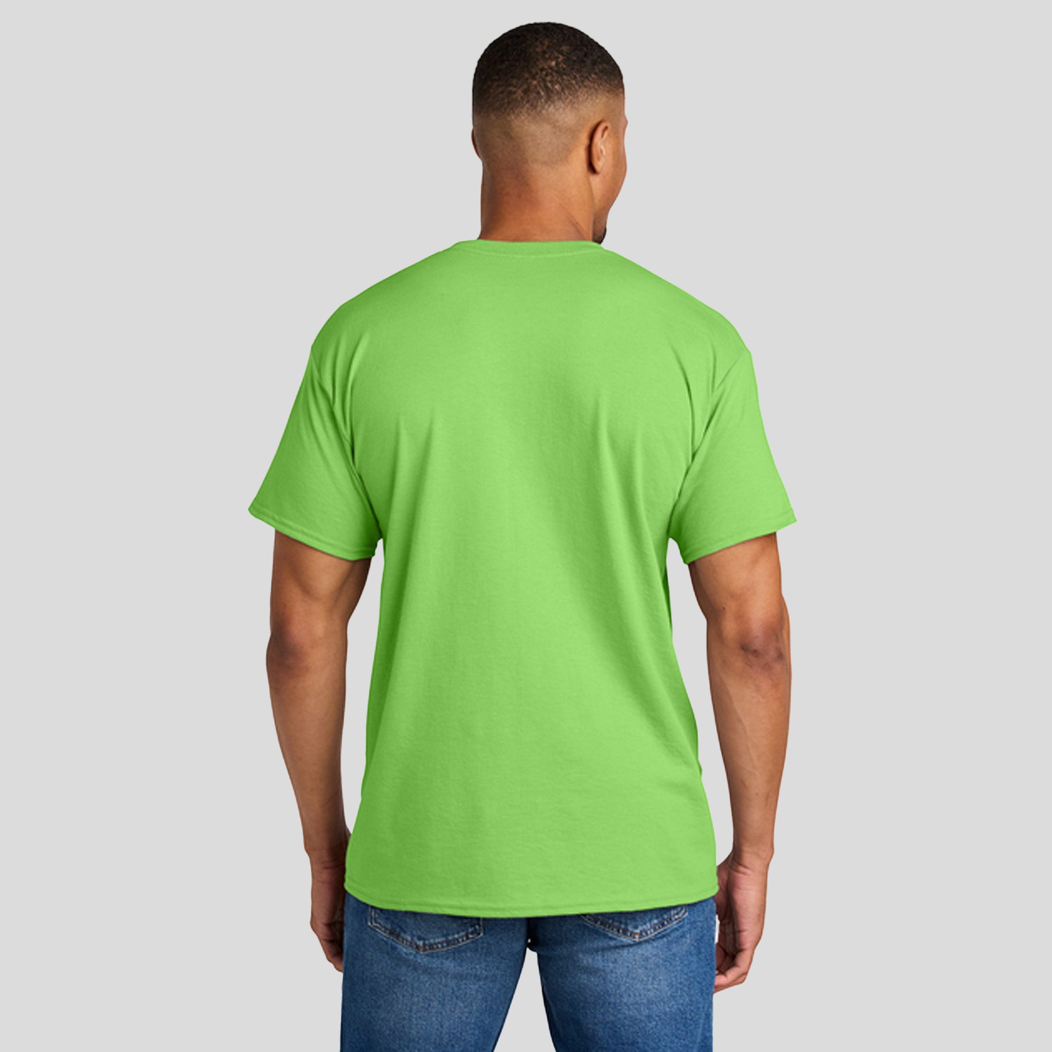 Gildanยฎ DryBlendยฎ 50 Cotton/50 Poly T-Shirt | Lime