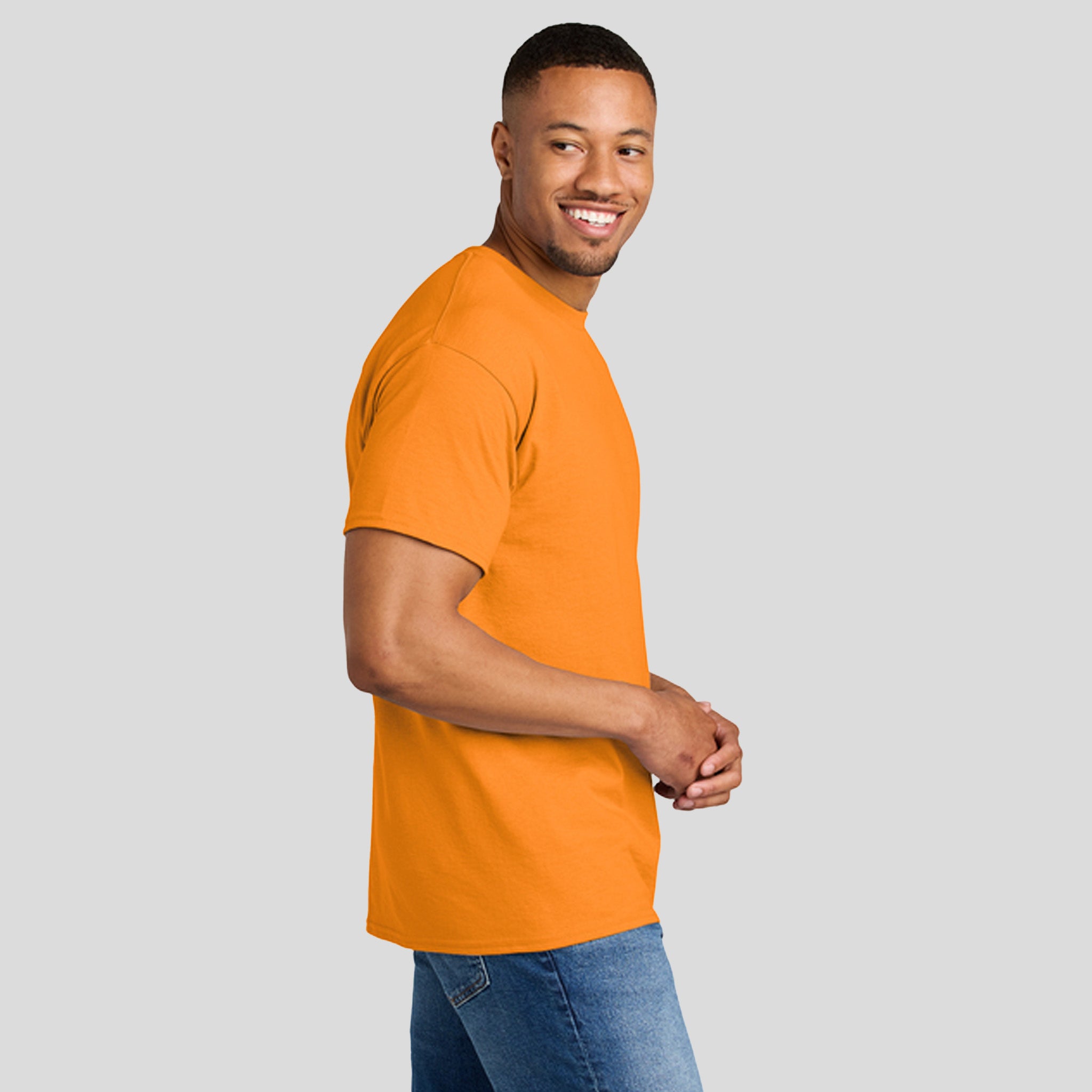 Gildanยฎ DryBlendยฎ 50 Cotton/50 Poly T-Shirt | Tennessee Orange