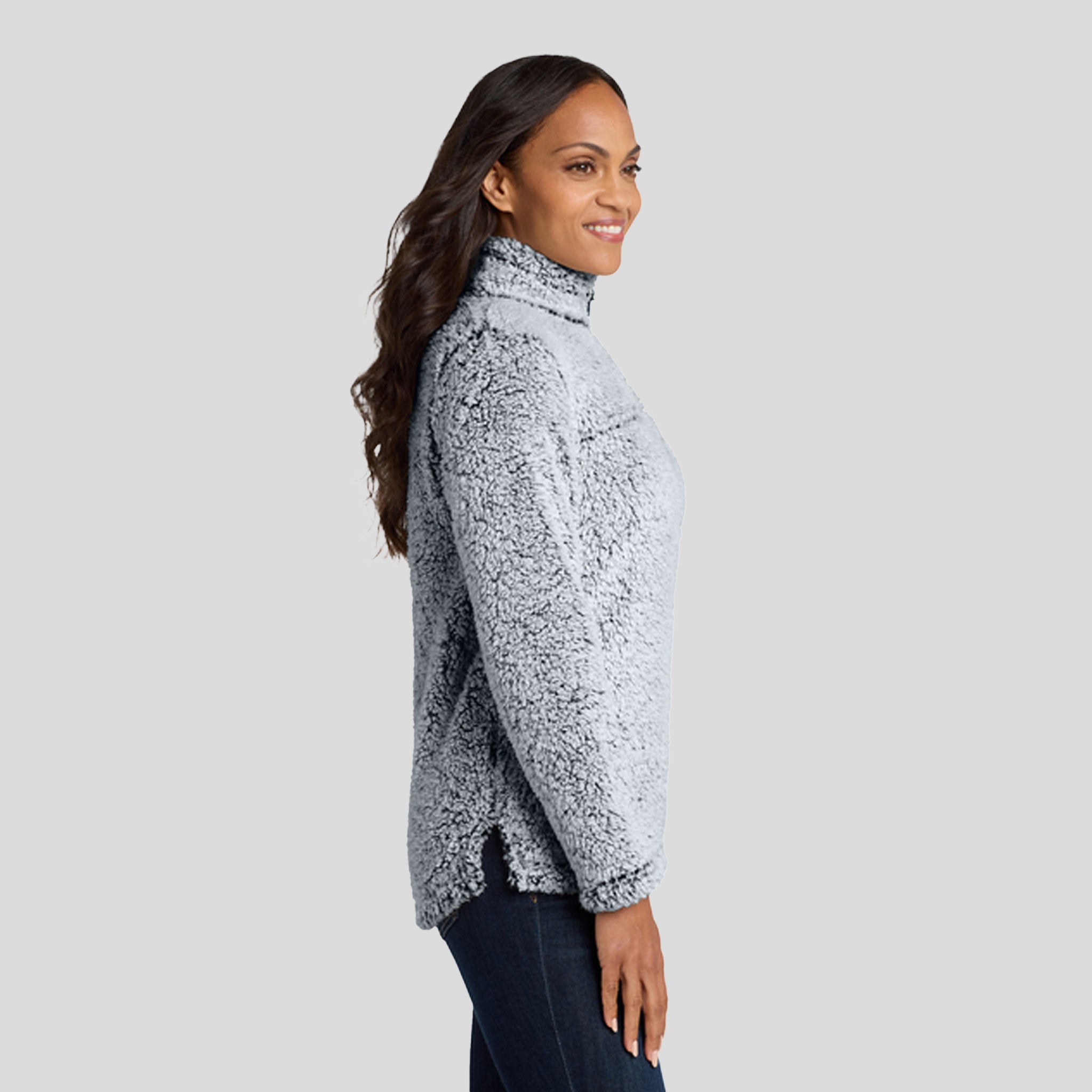 Women's Cozy 1/4-Zip Fleece | Navy Heather