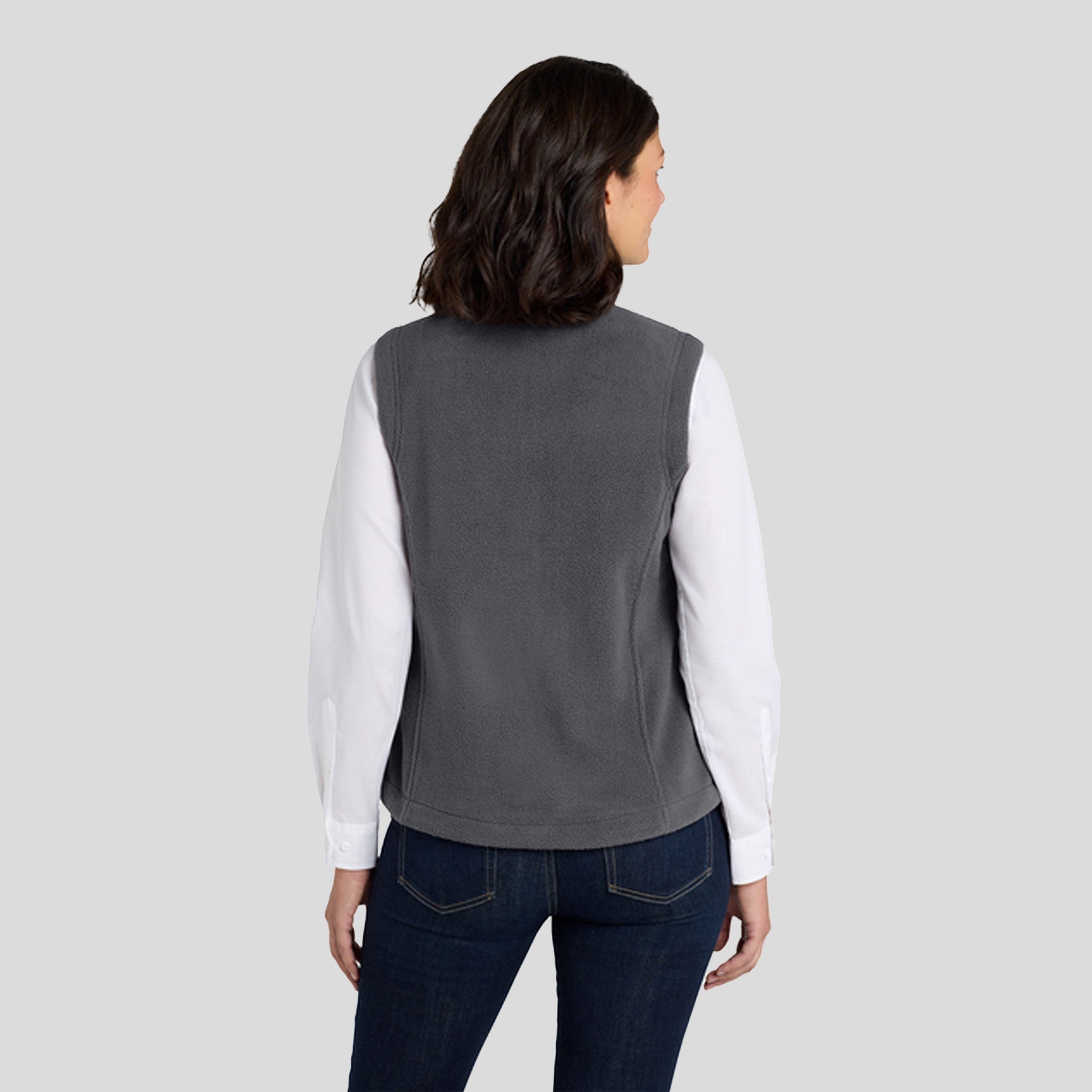 Women's Value Fleece Vest | Iron Grey