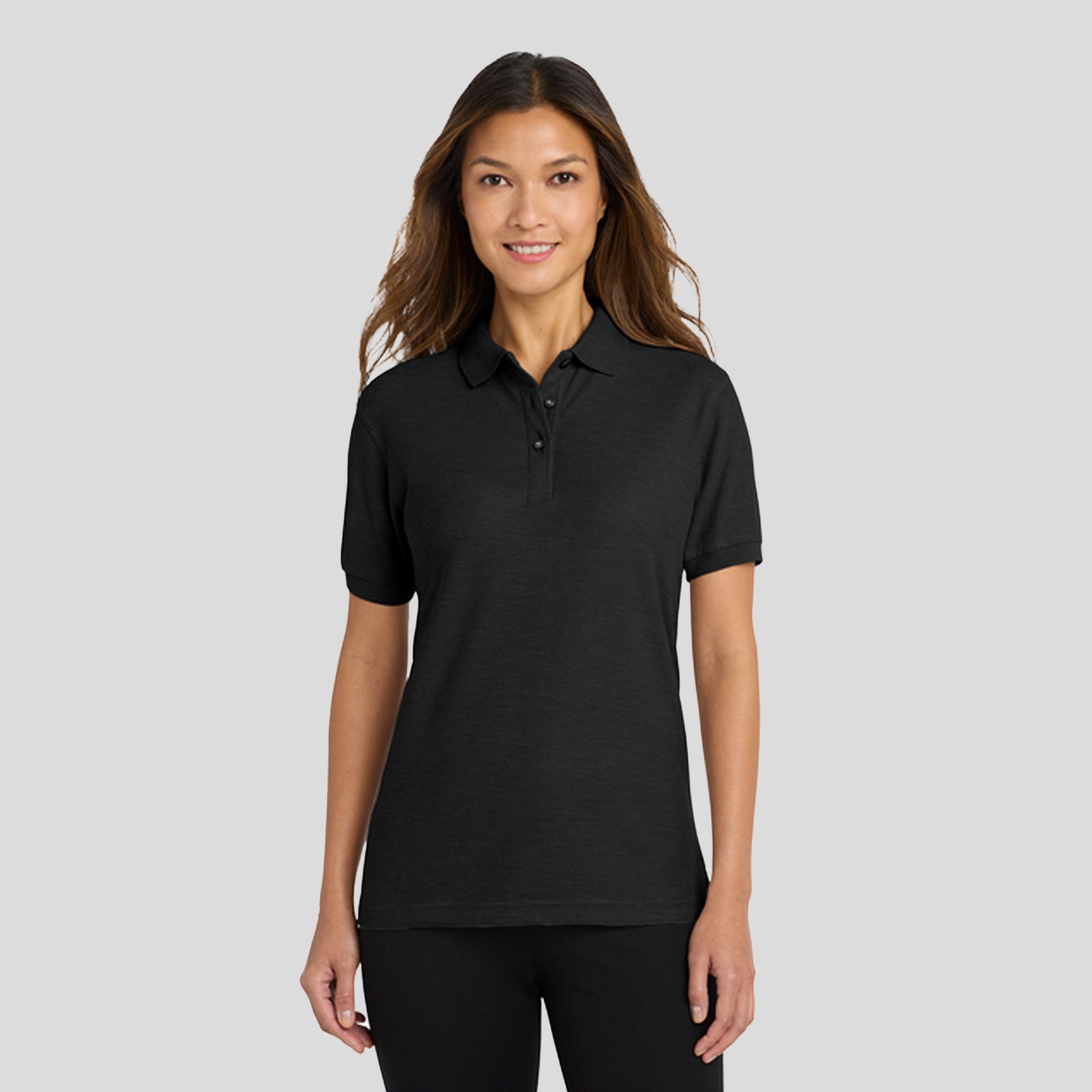 Women's Silk Touchβ’ Polo | Black