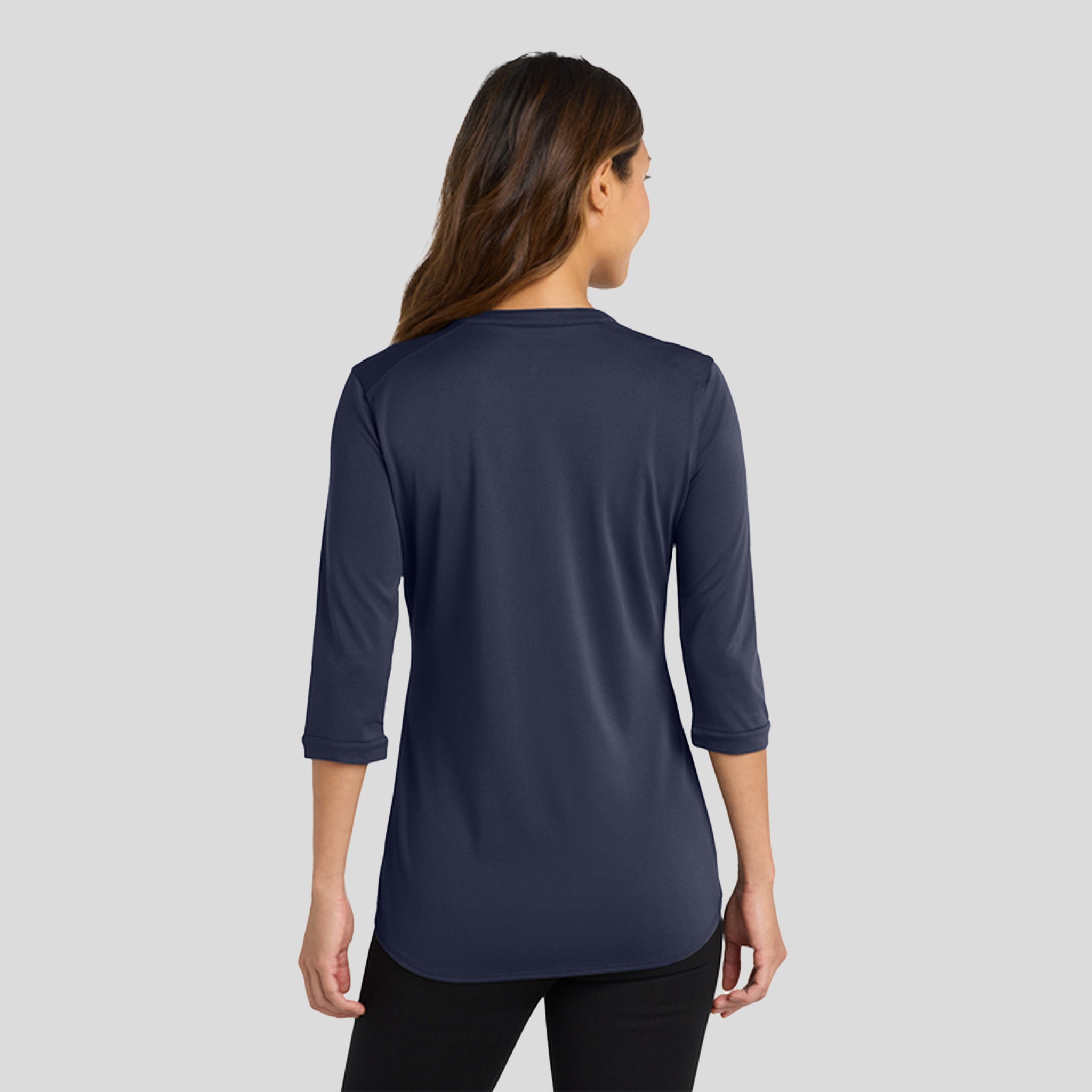Women's UV Choice Pique Henley | True Navy