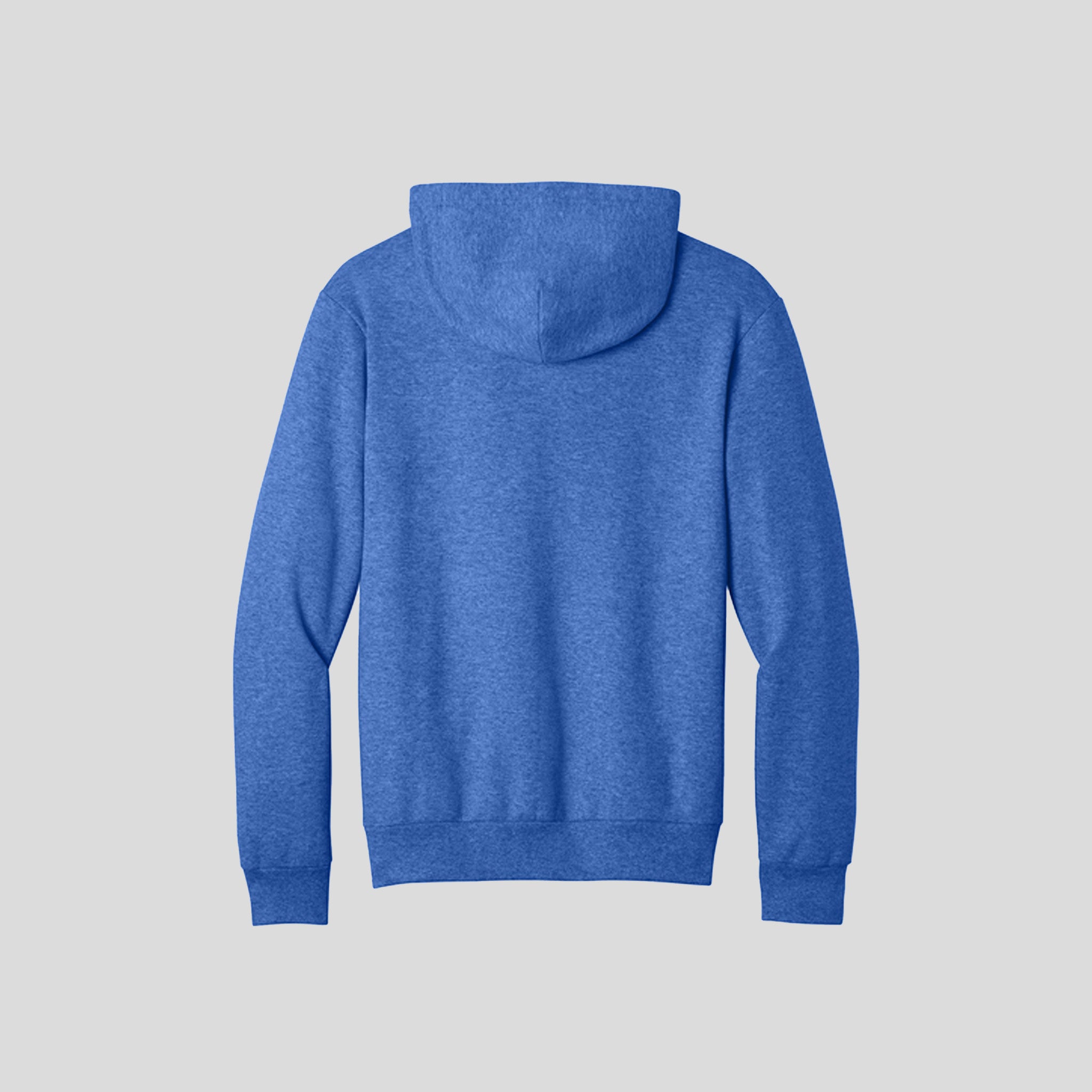 Easy Fleece Pullover Hooded Sweatshirt | Heather Royal