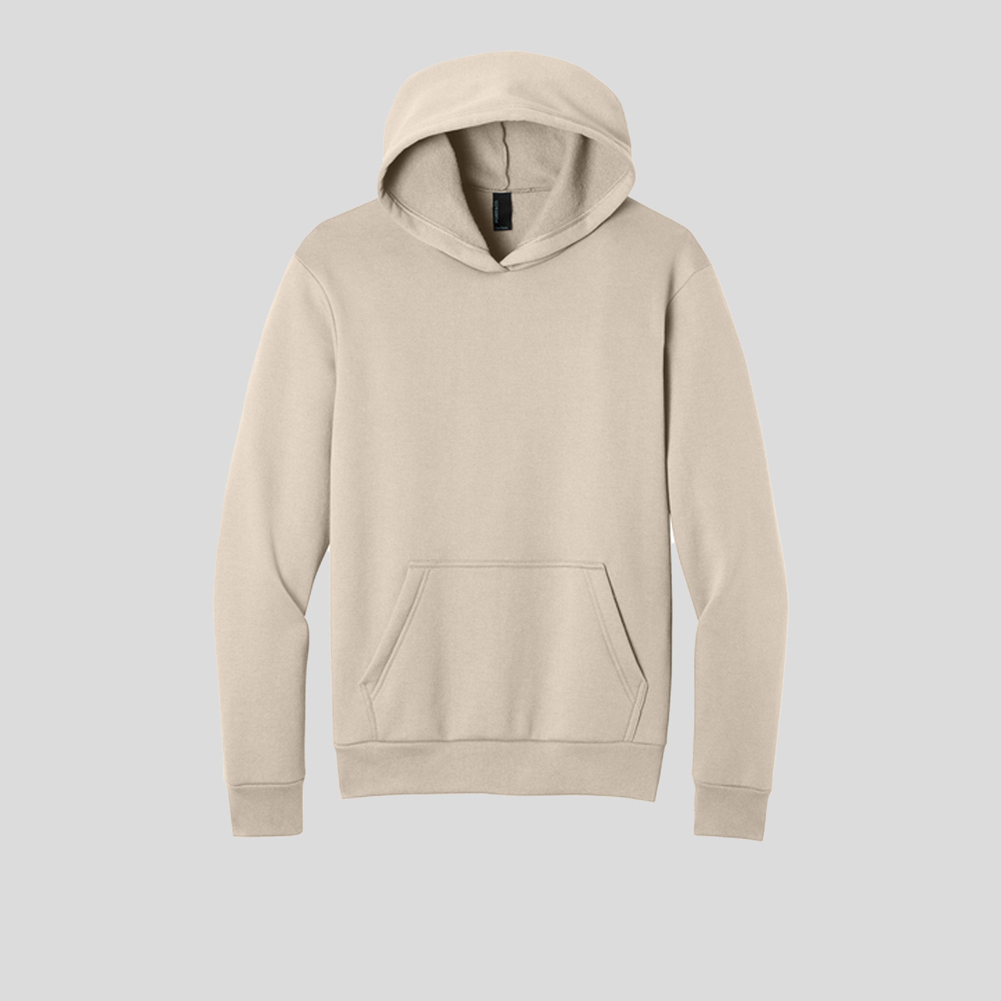 Easy Fleece Pullover Hooded Sweatshirt | Light Sand