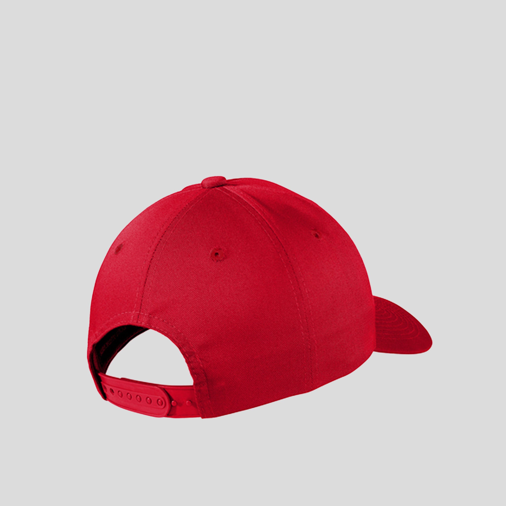 Snapback Fine Twill Cap | Red