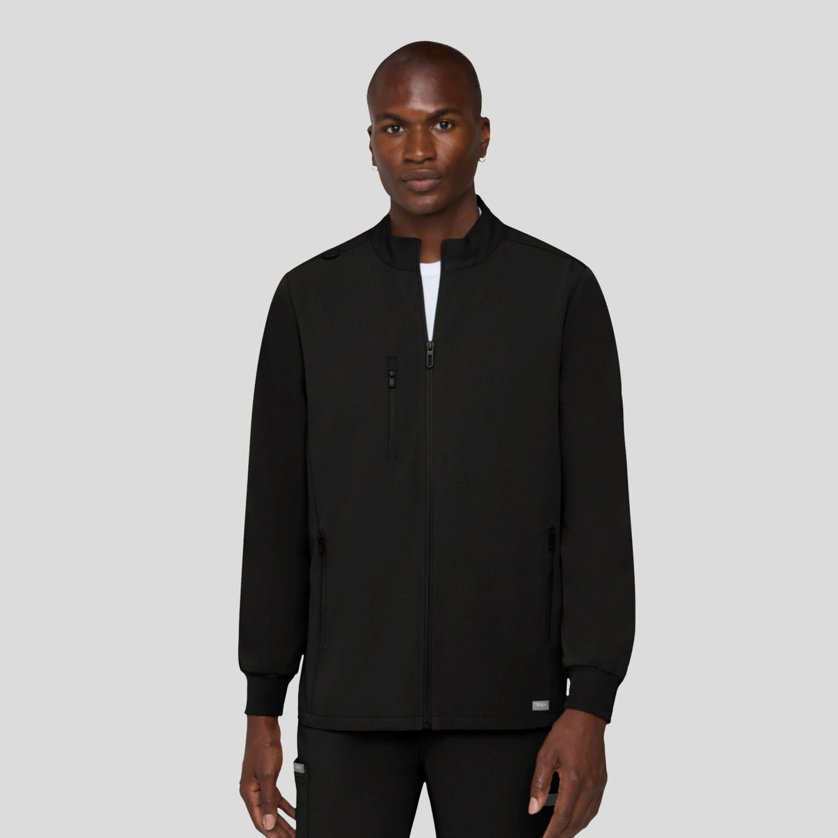 Tempo Men's Zip Jacket | Black