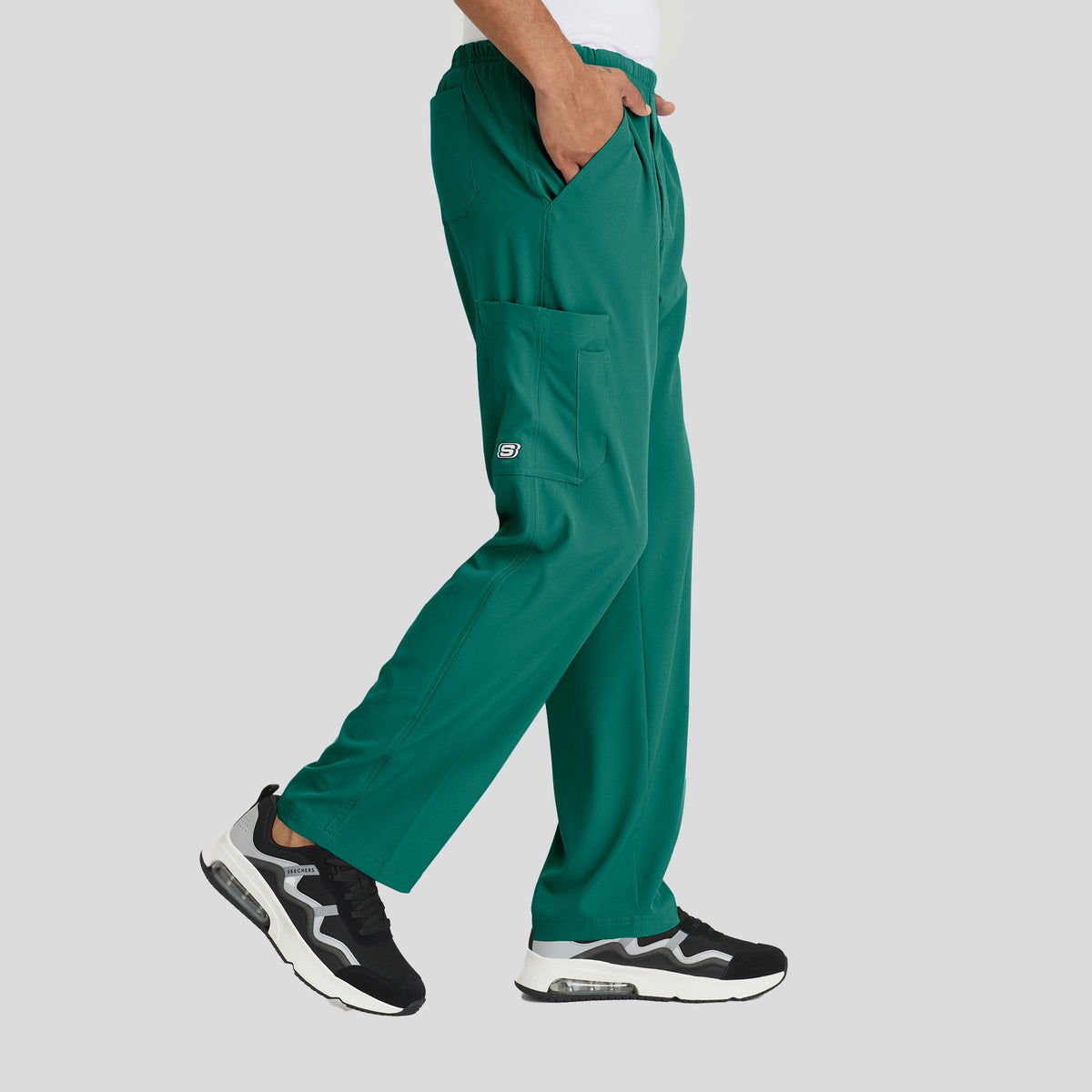 Men's Structure 4-Pockets Zip-Fly Scrub Pant | Hunter