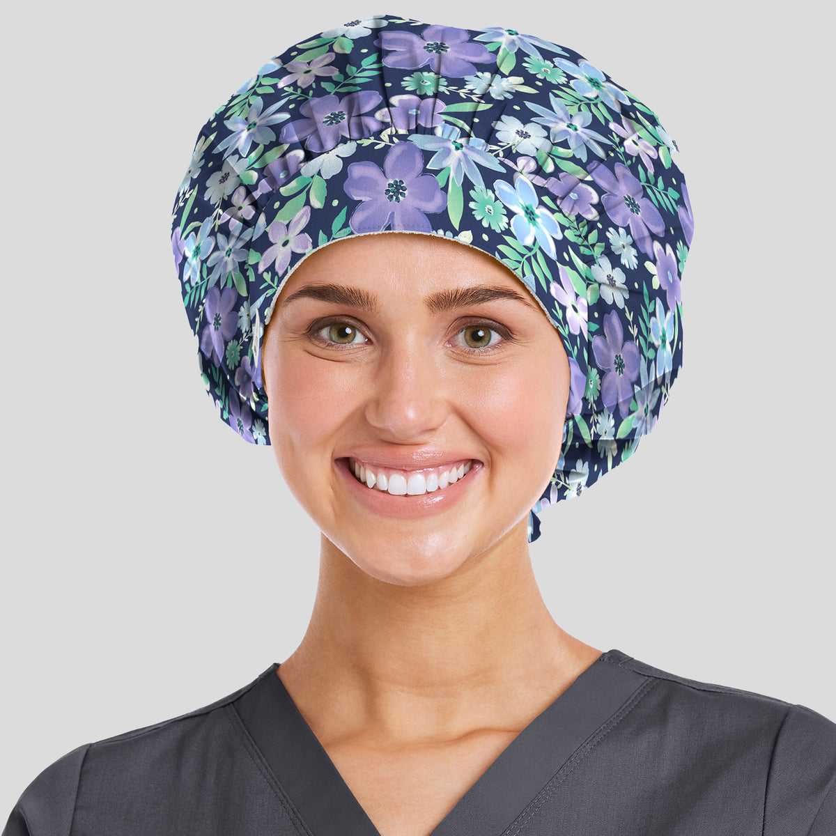 Unisex Bouffant Cap | Spring Fantasy