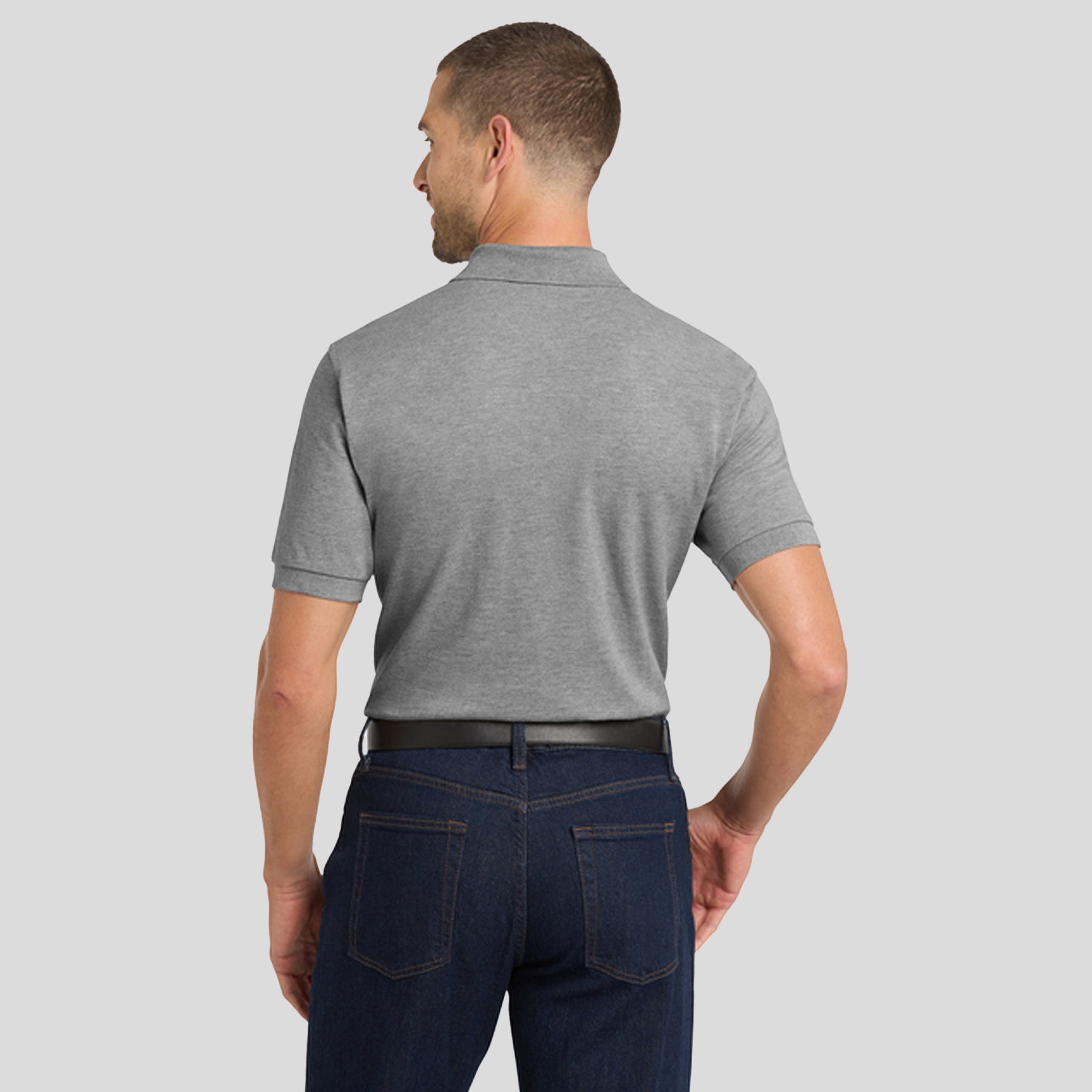 Heavyweight Cotton Pique Polo | Oxford
