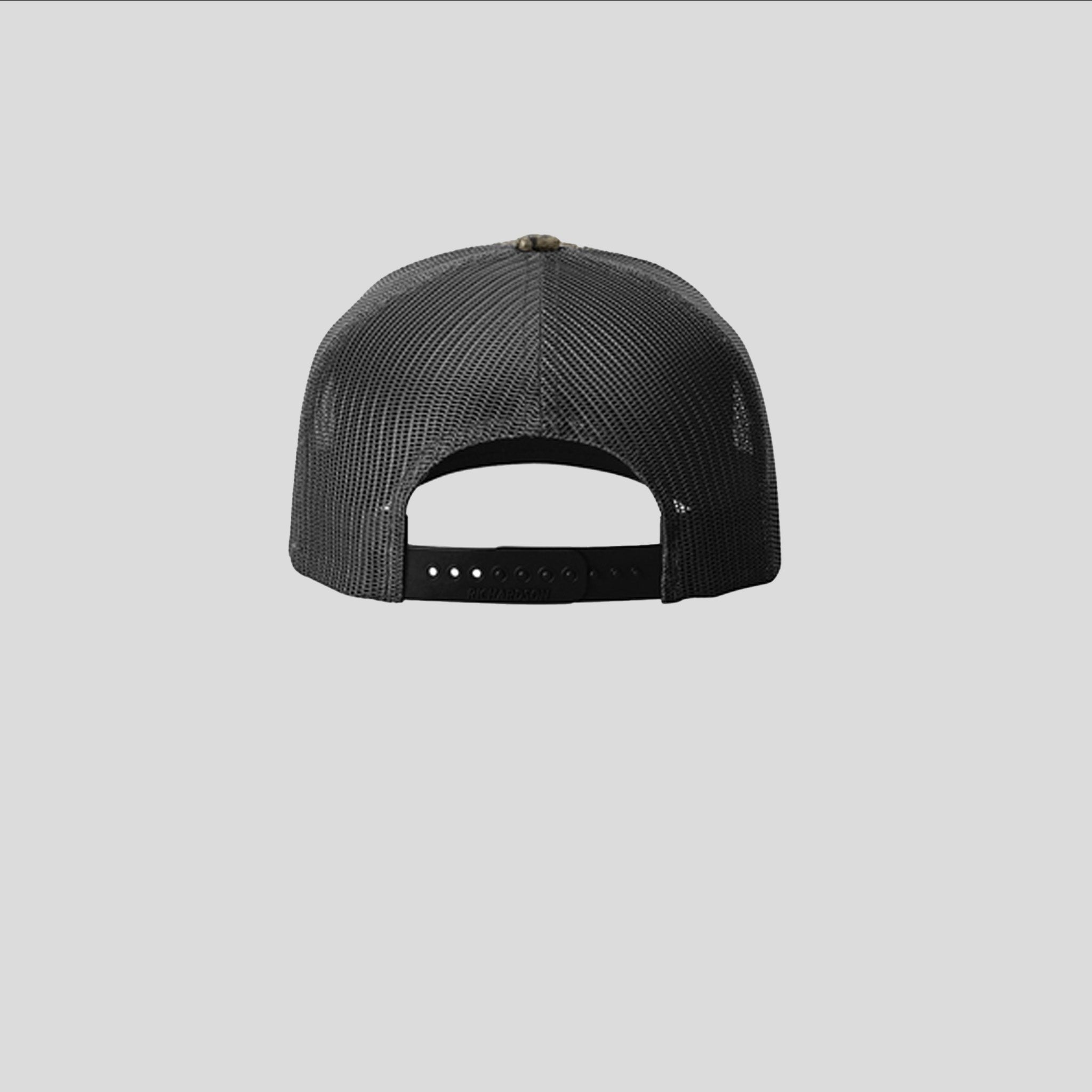 Printed Five-Panel Trucker Hat | Realtree Timber/Black