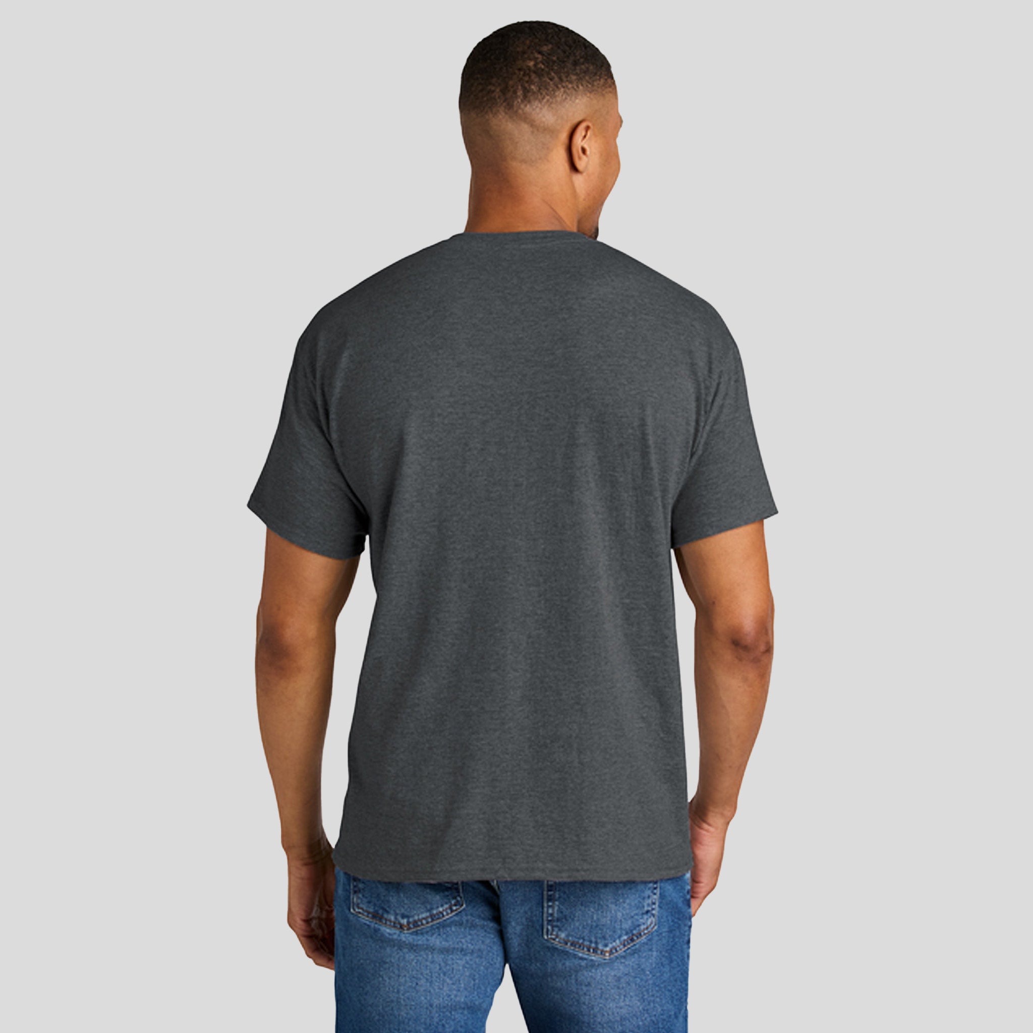 Gildan® DryBlend® 50 Cotton/50 Poly T-Shirt | Dark Heather