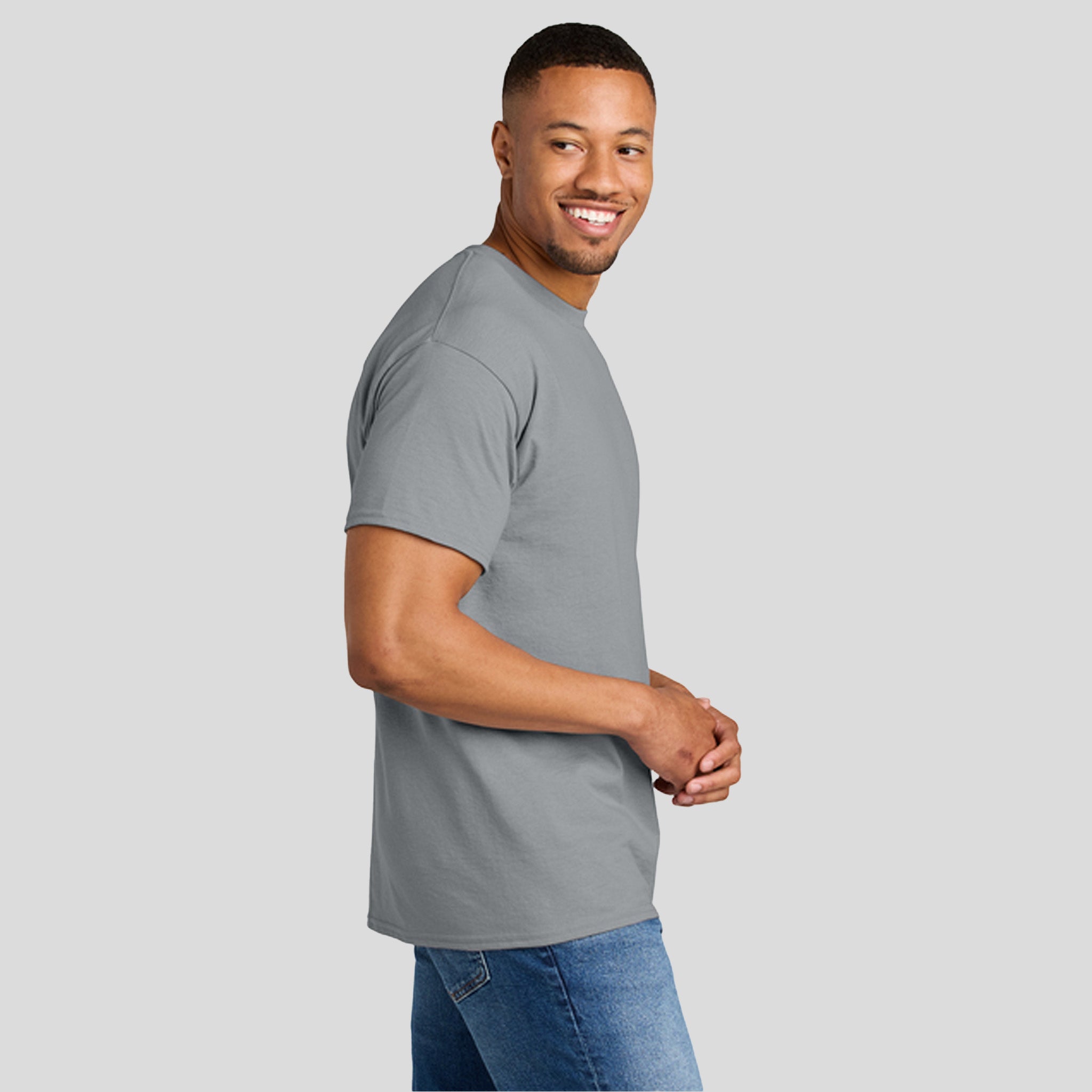 Gildan® DryBlend® 50 Cotton/50 Poly T-Shirt | Gravel