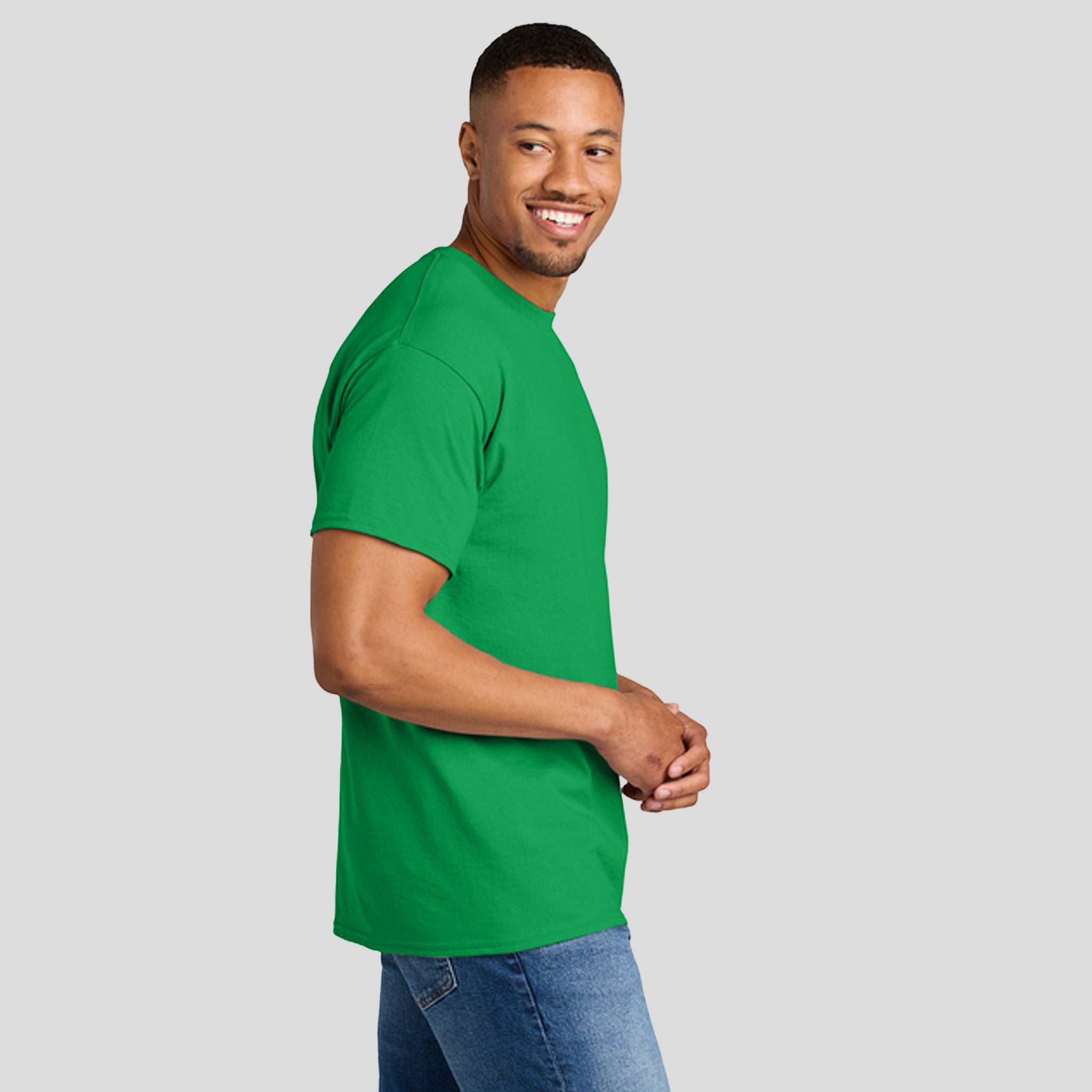 Gildan® DryBlend® 50 Cotton/50 Poly T-Shirt | Irish Green