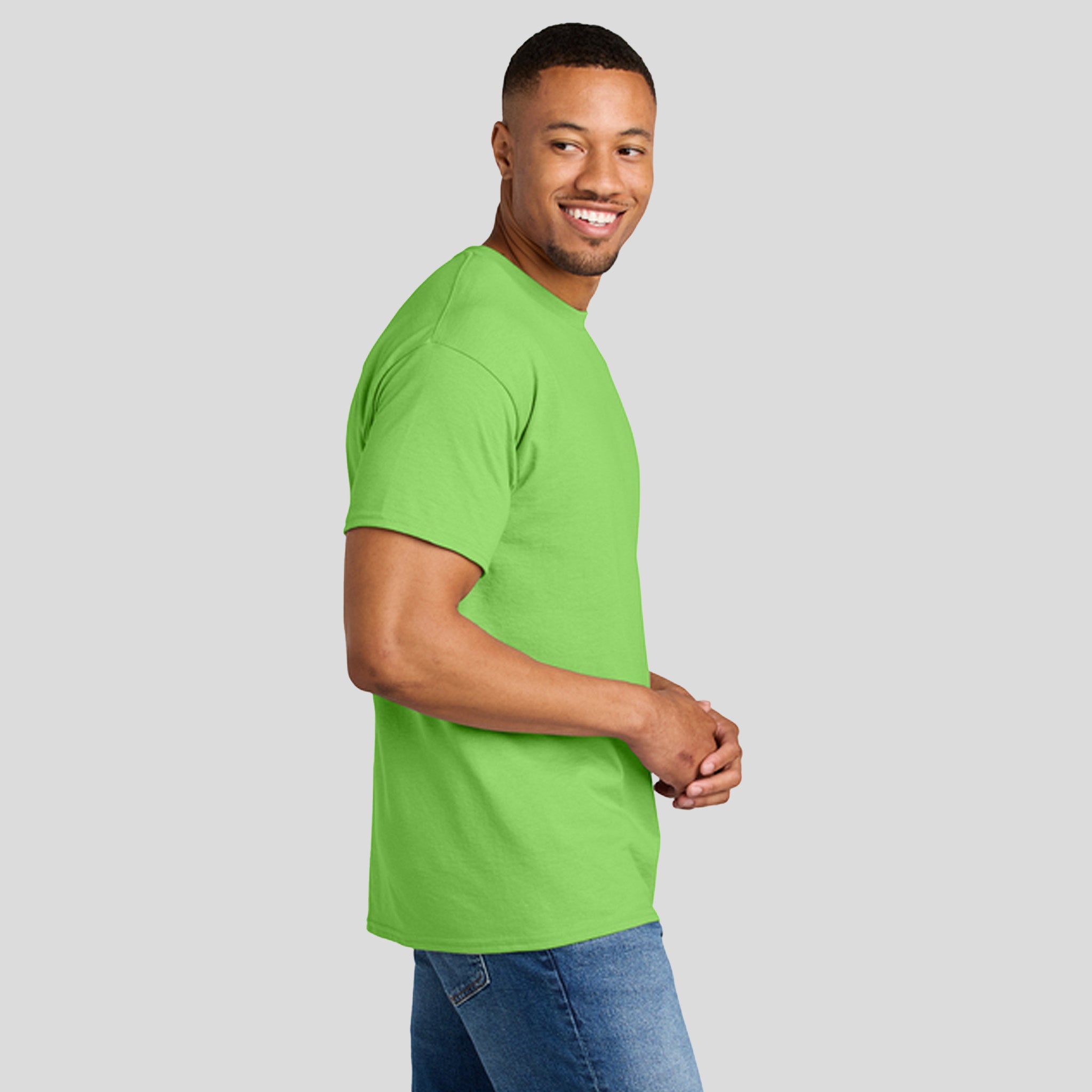 Gildan® DryBlend® 50 Cotton/50 Poly T-Shirt | Lime