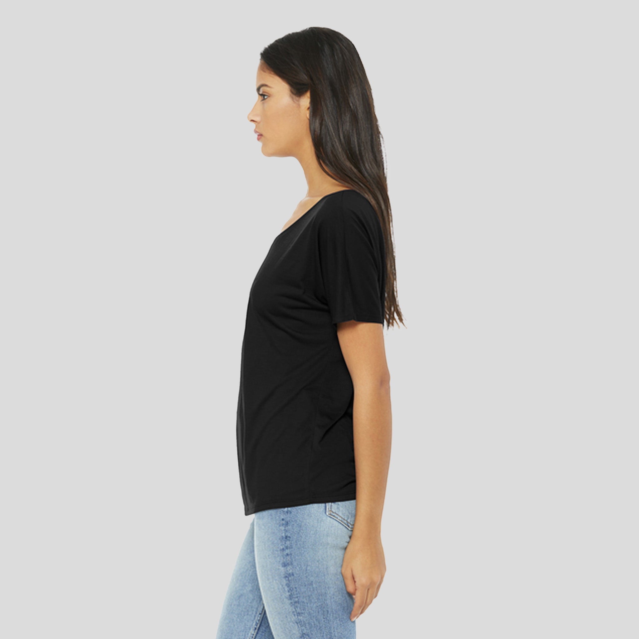 Women’s Slouchy Tee | Black