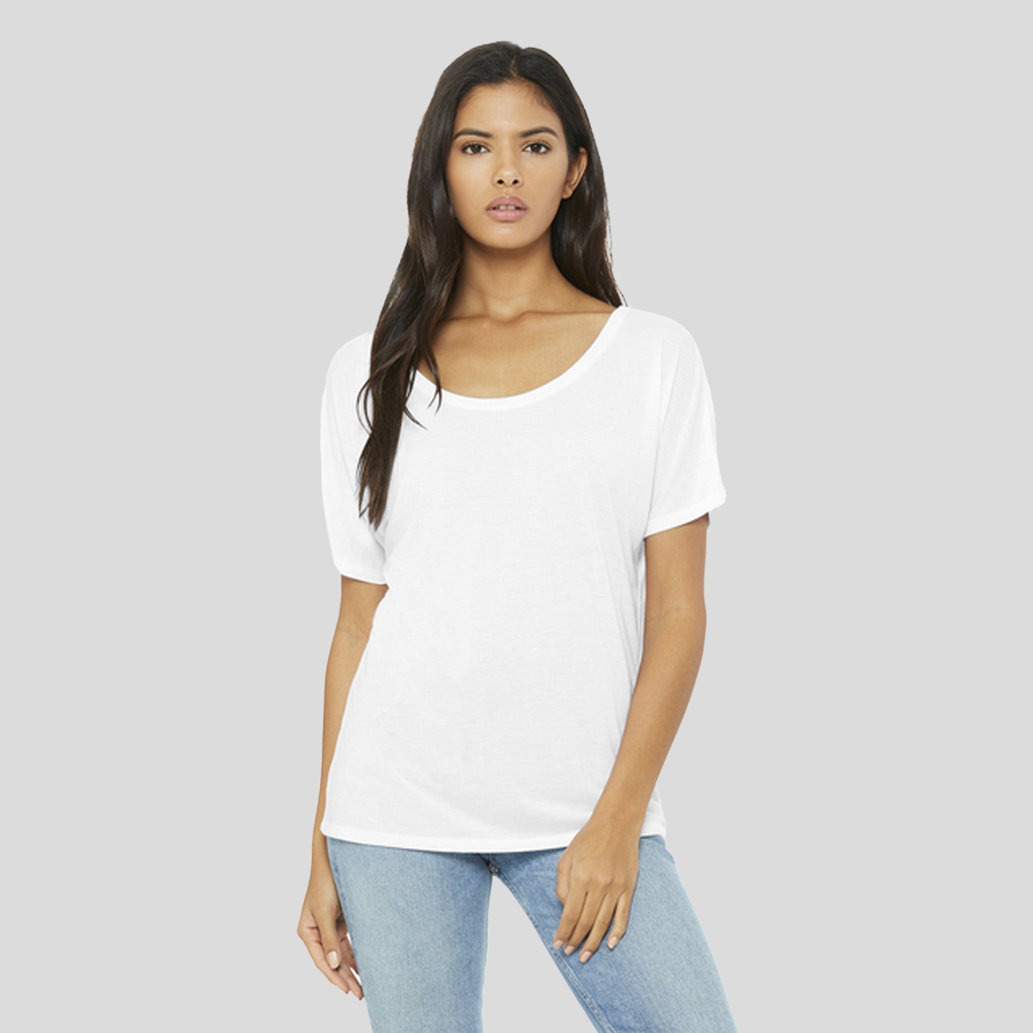 Women’s Slouchy Tee | White