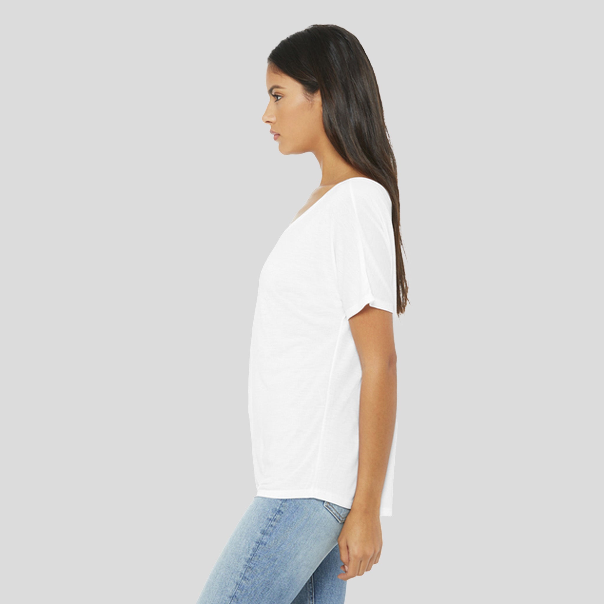 Women’s Slouchy Tee | White