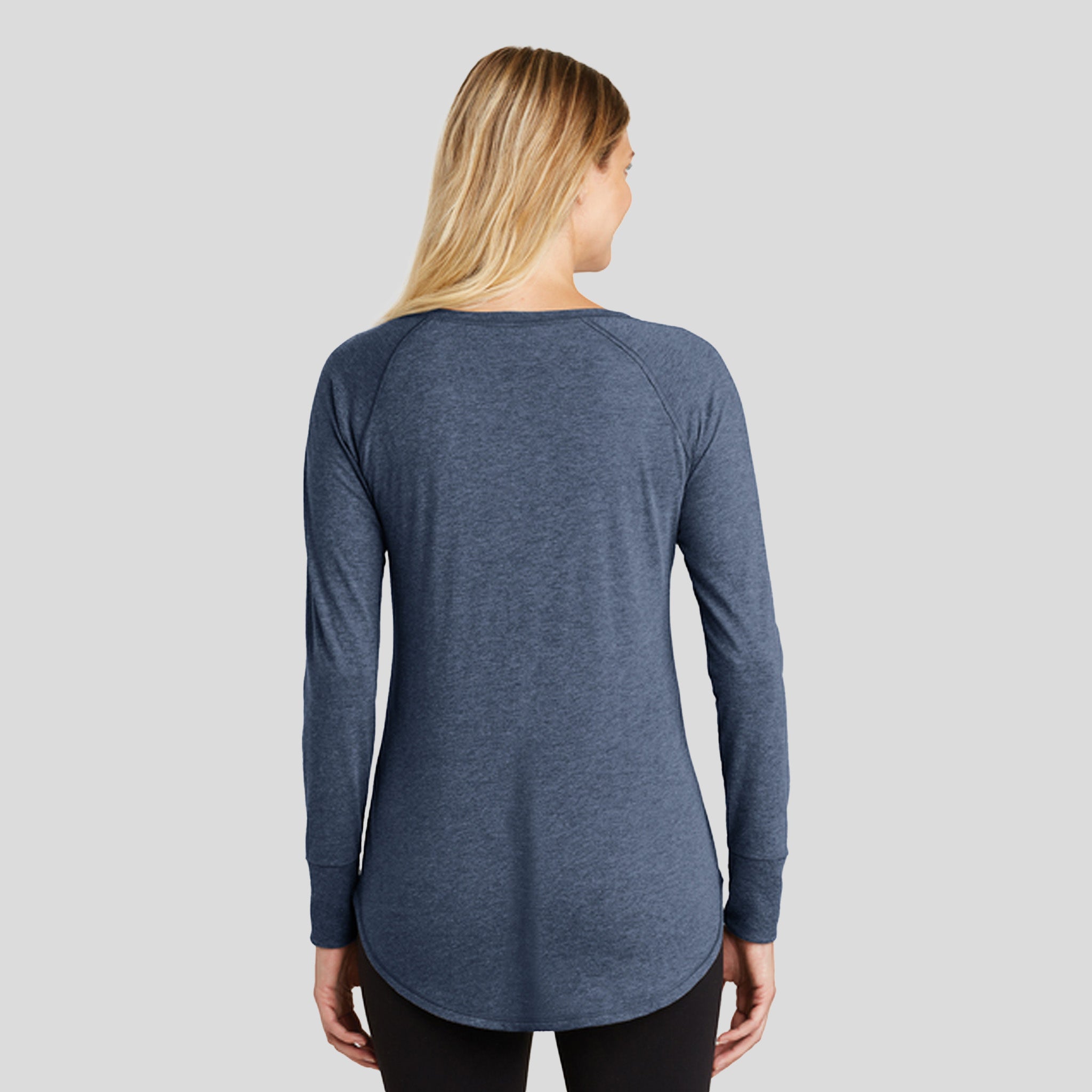 Women’s Perfect Tri ® Long Sleeve Tunic Tee | Navy Frost