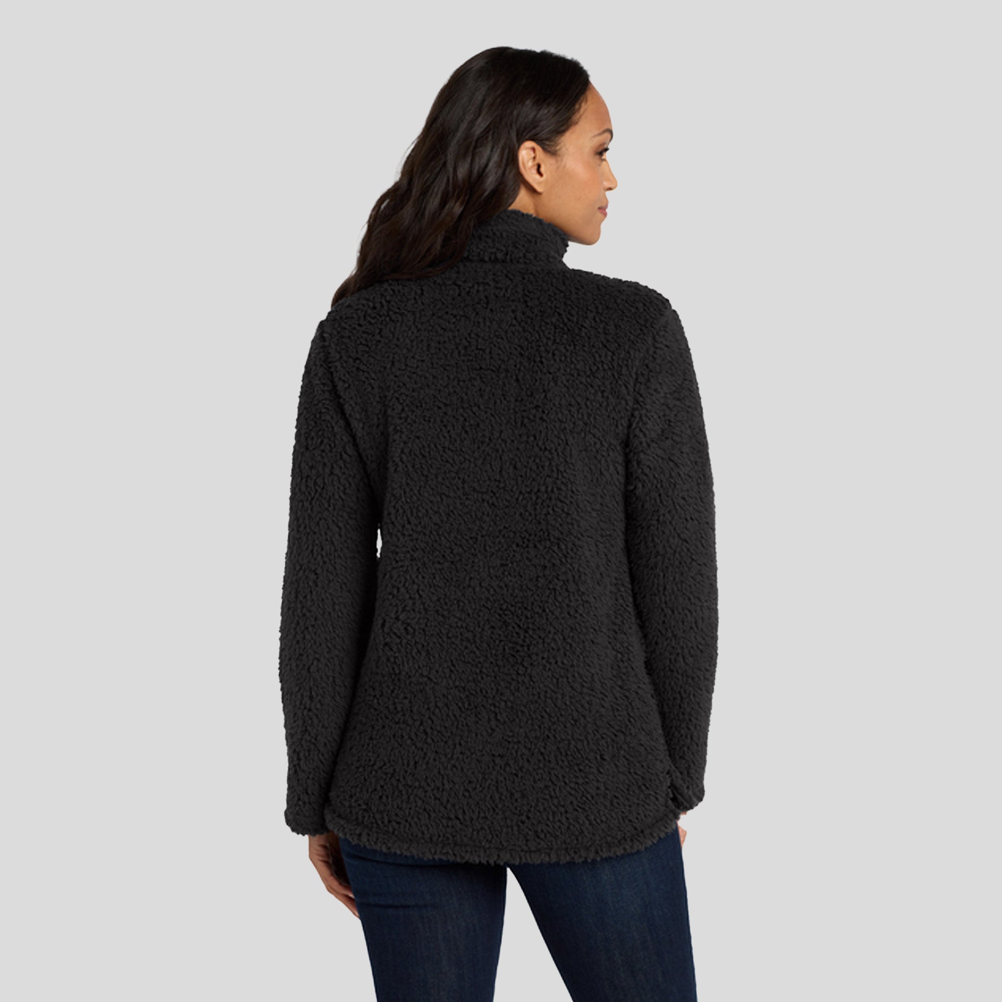 Women's Cozy 1/4-Zip Fleece | Black