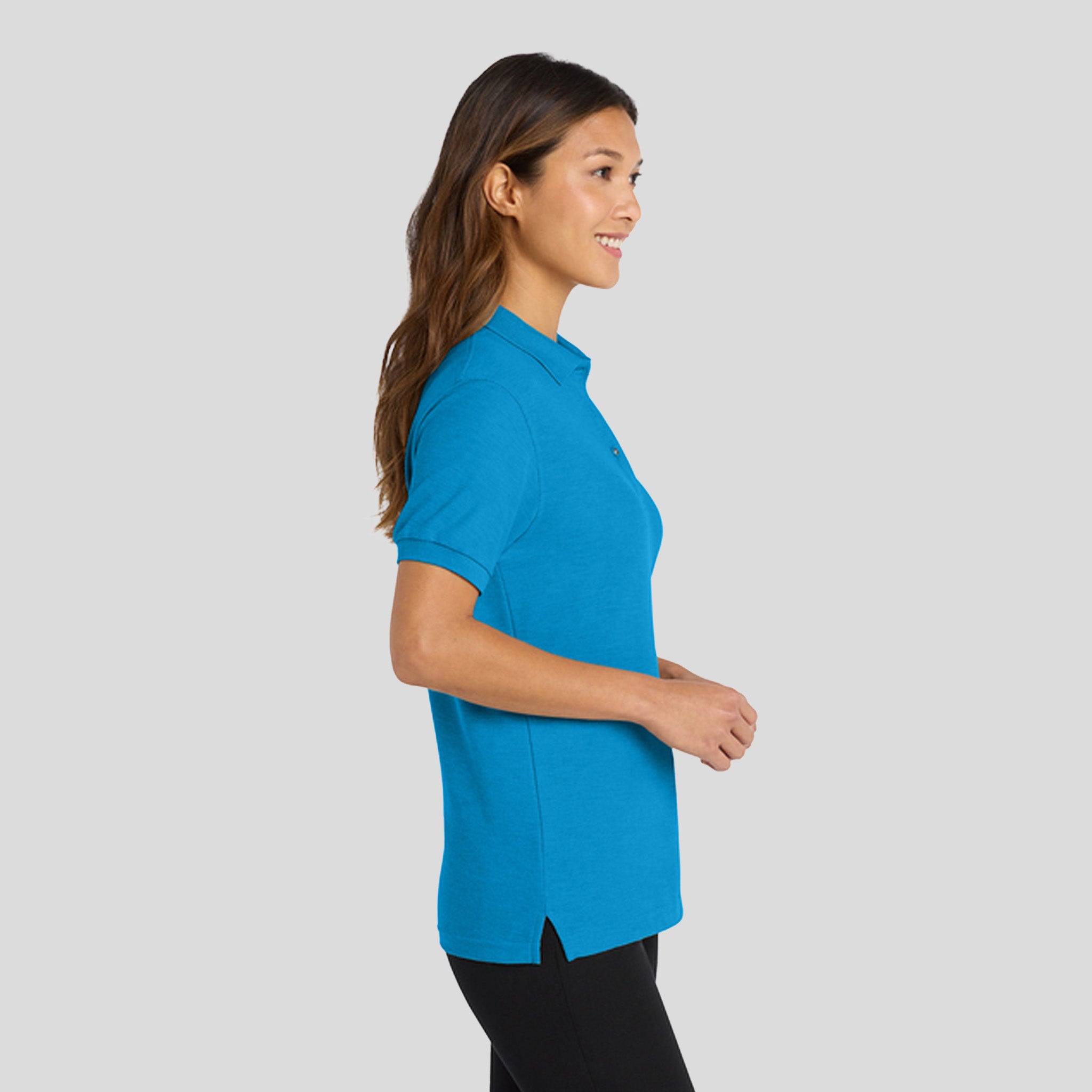 Women's Silk Touch™ Polo | Turquoise