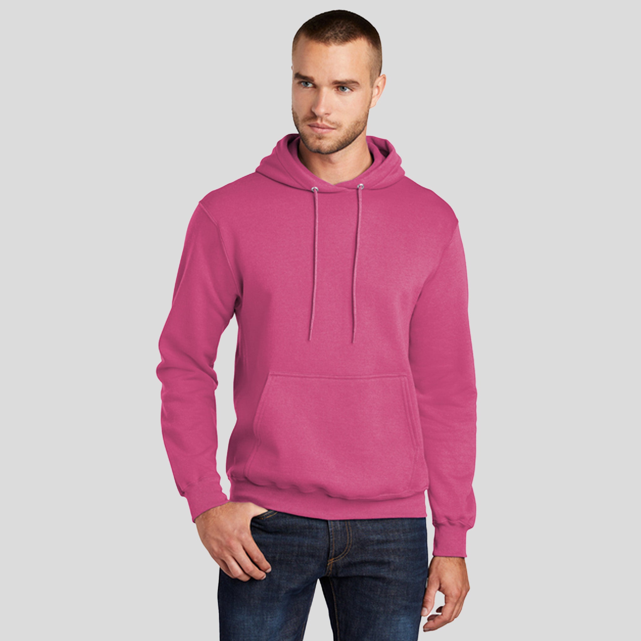 Core Fleece Pullover Hooded Sweatshirt | Sangria