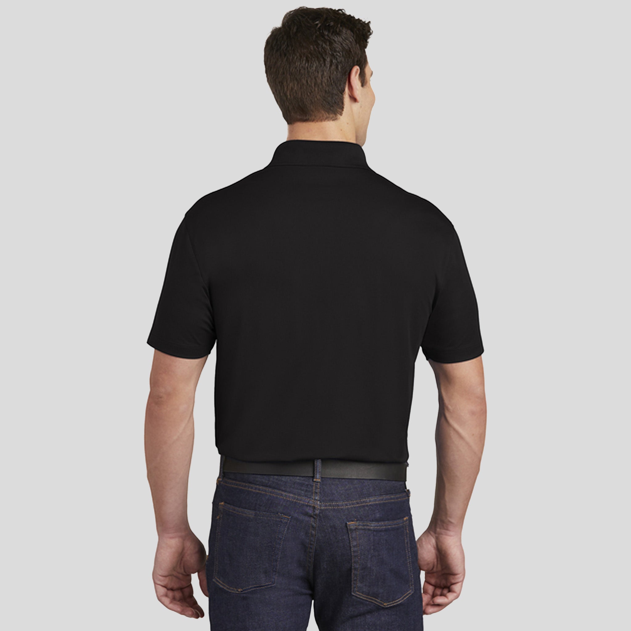 Micropique Sport-Wick® Pocket Polo | Black