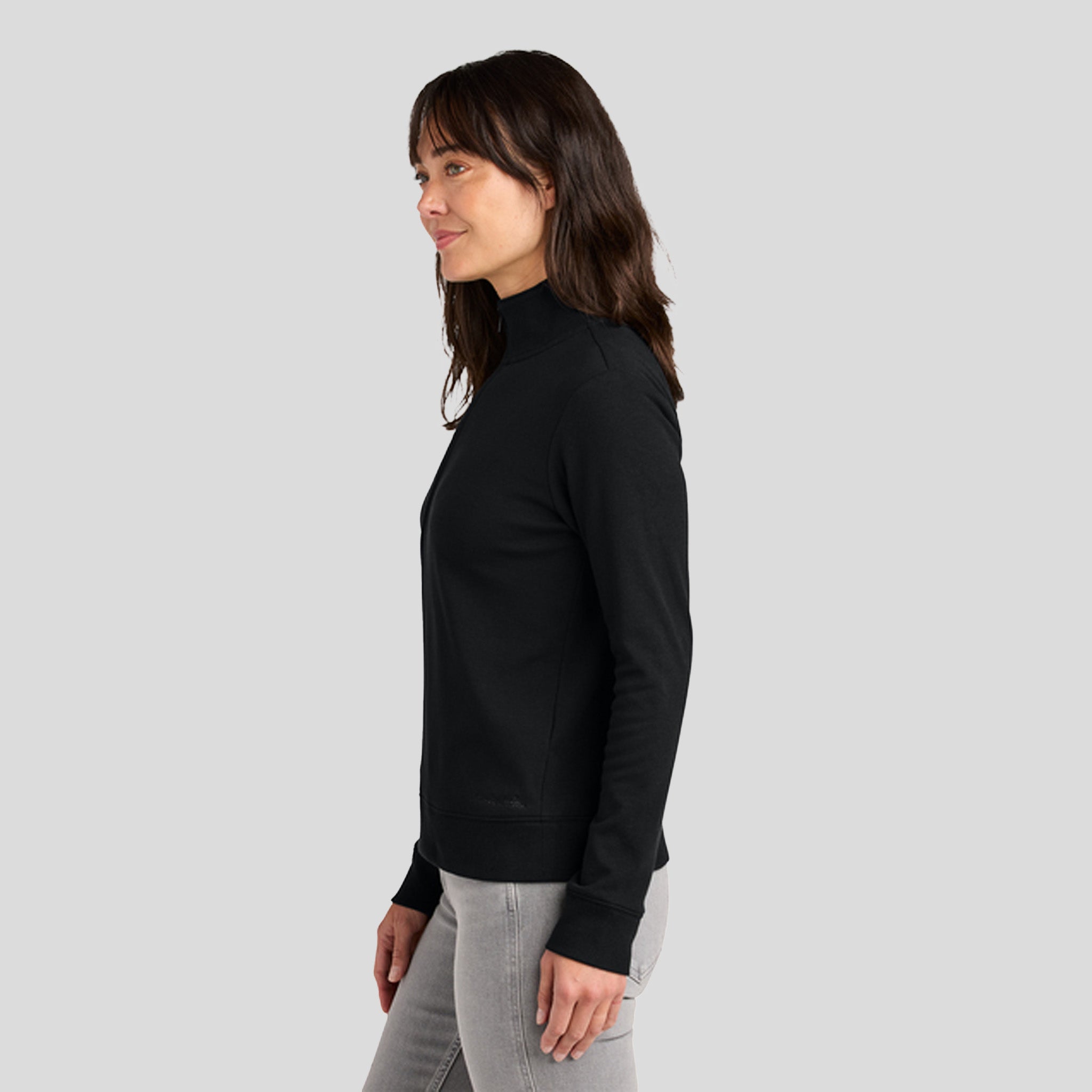 Women’s Ocean Villa 1/4-Zip | Black