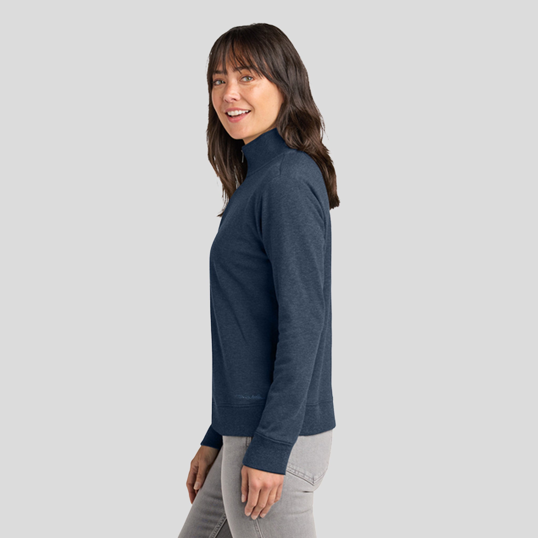 Women’s Ocean Villa 1/4-Zip | Blue Heather