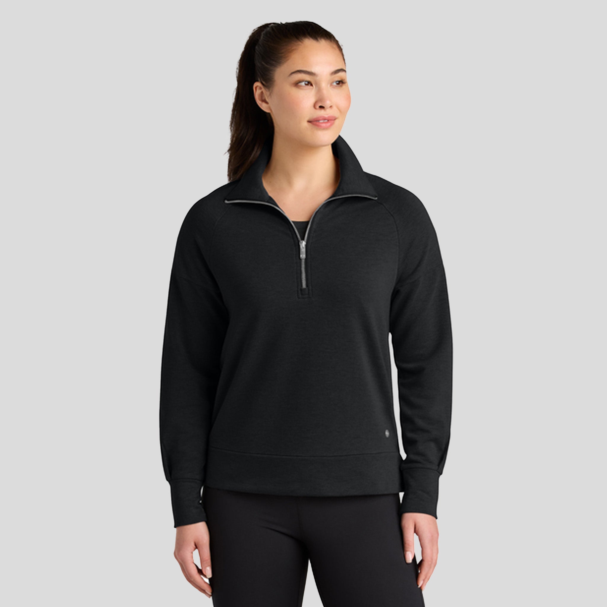 Women’s Luuma 1/2-Zip | Blacktop