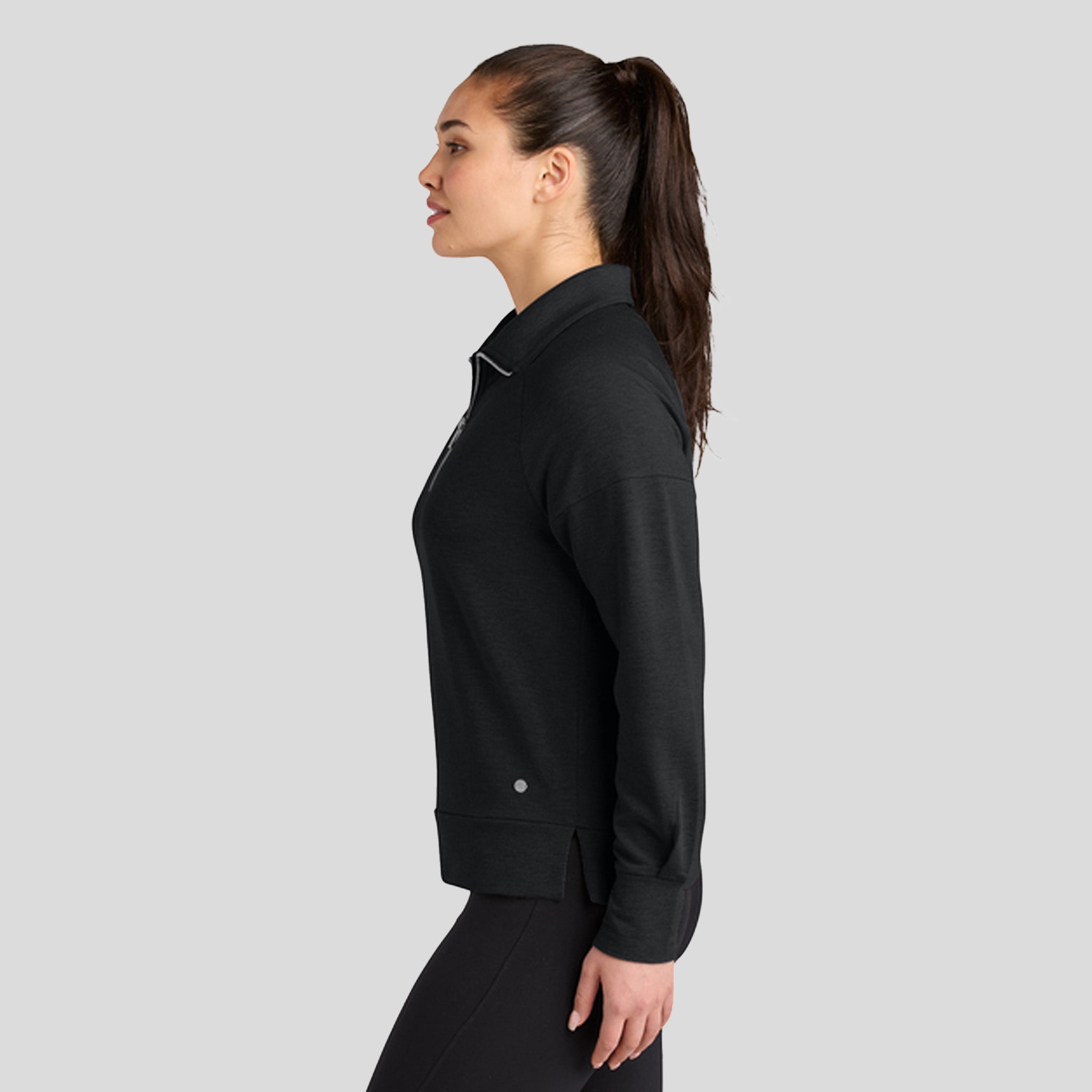 Women’s Luuma 1/2-Zip | Blacktop