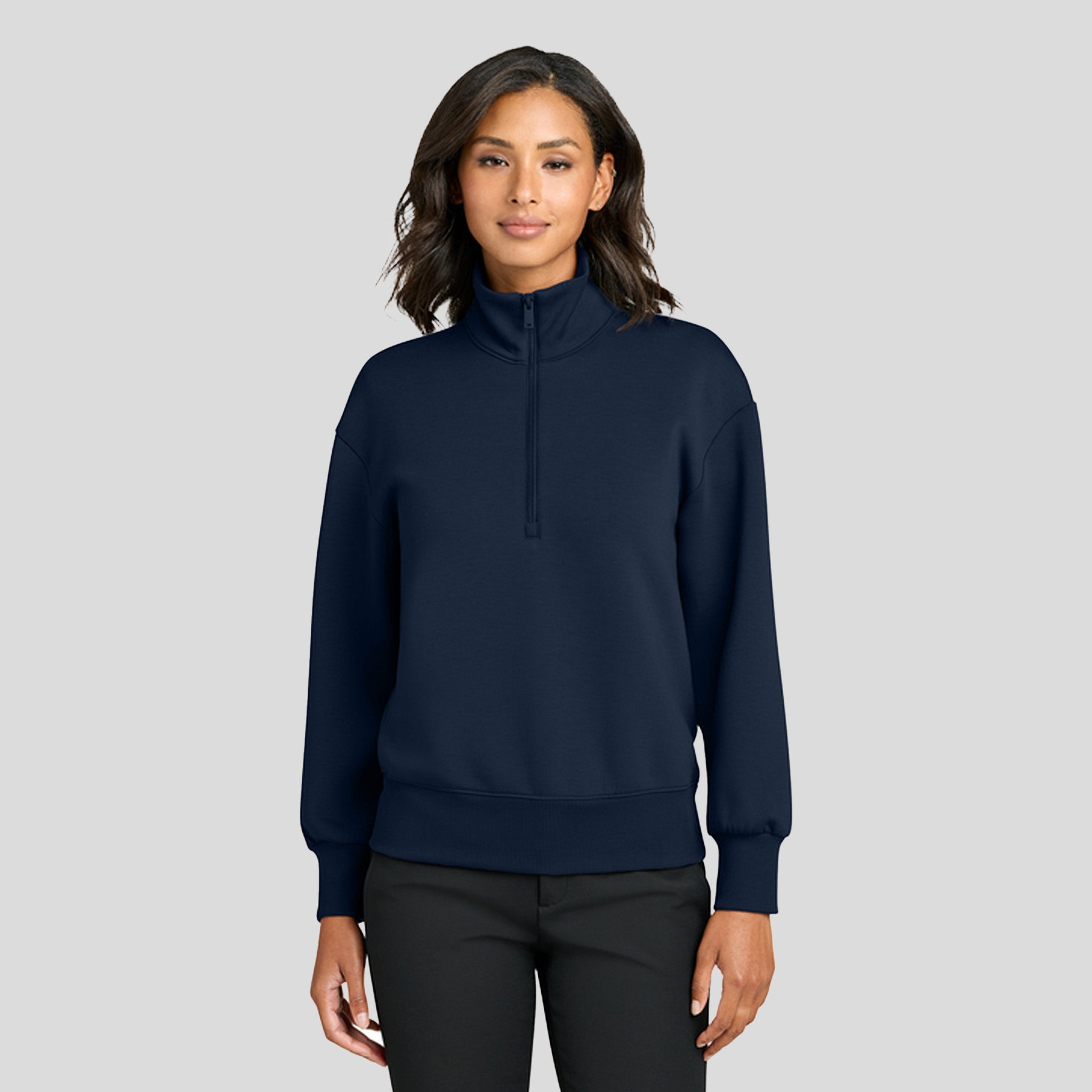 Women’s Soft Spacer 1/4-Zip | Night Navy