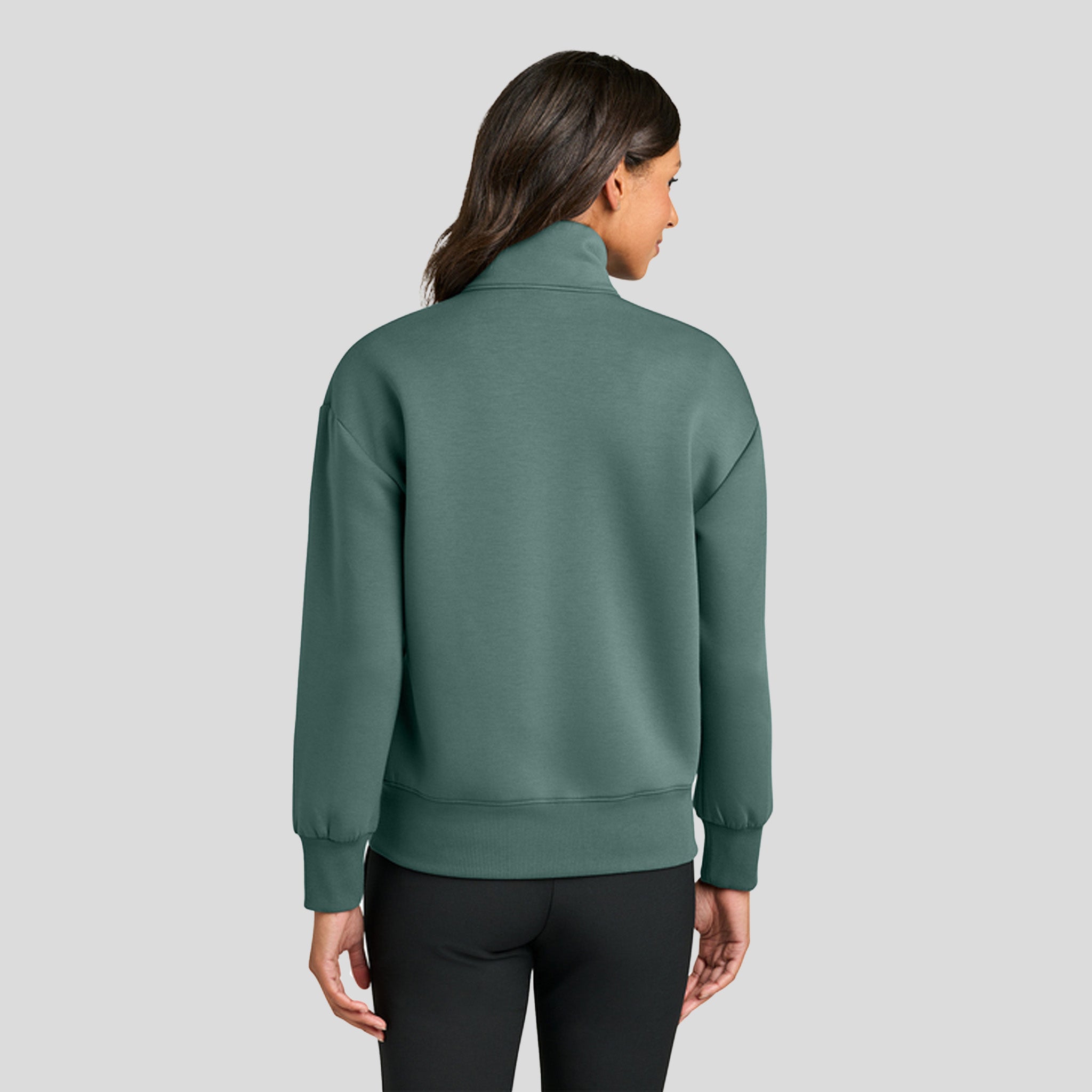 Women’s Soft Spacer 1/4-Zip | Silver Pine
