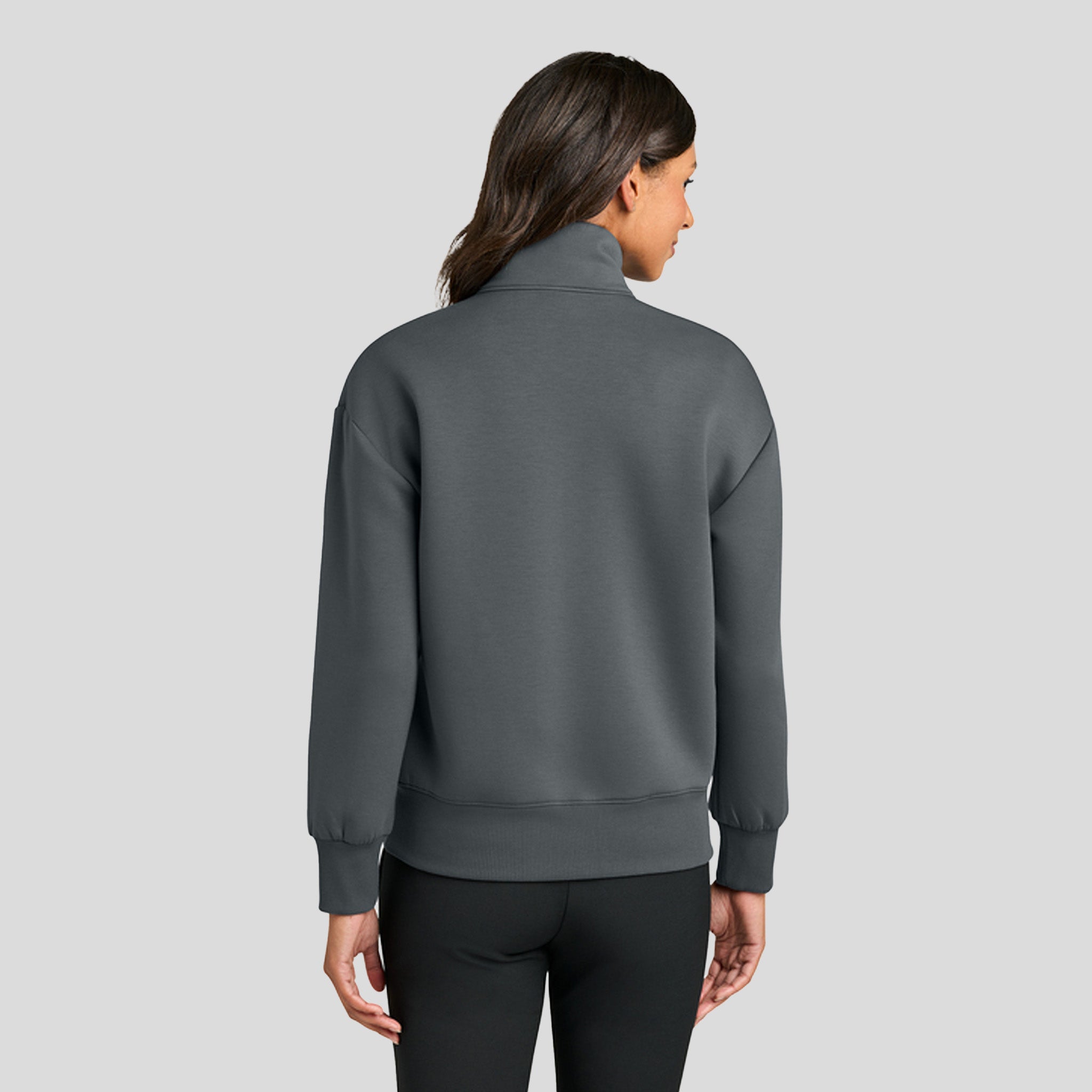 Women’s Soft Spacer 1/4-Zip | Storm Grey