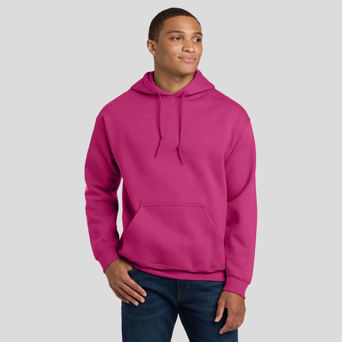 Heavy Blend™ Hooded Sweatshirt | Heliconia