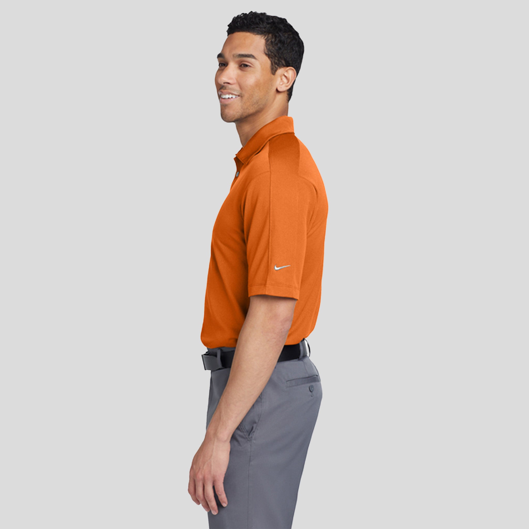 Tech Sport Dri-FIT Polo | Solar Orange