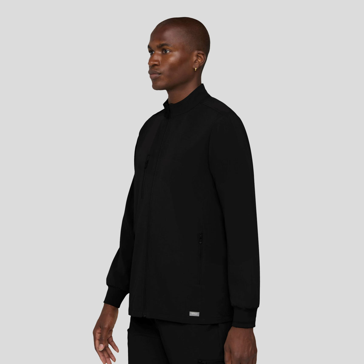 Tempo Men's Zip Jacket | Black