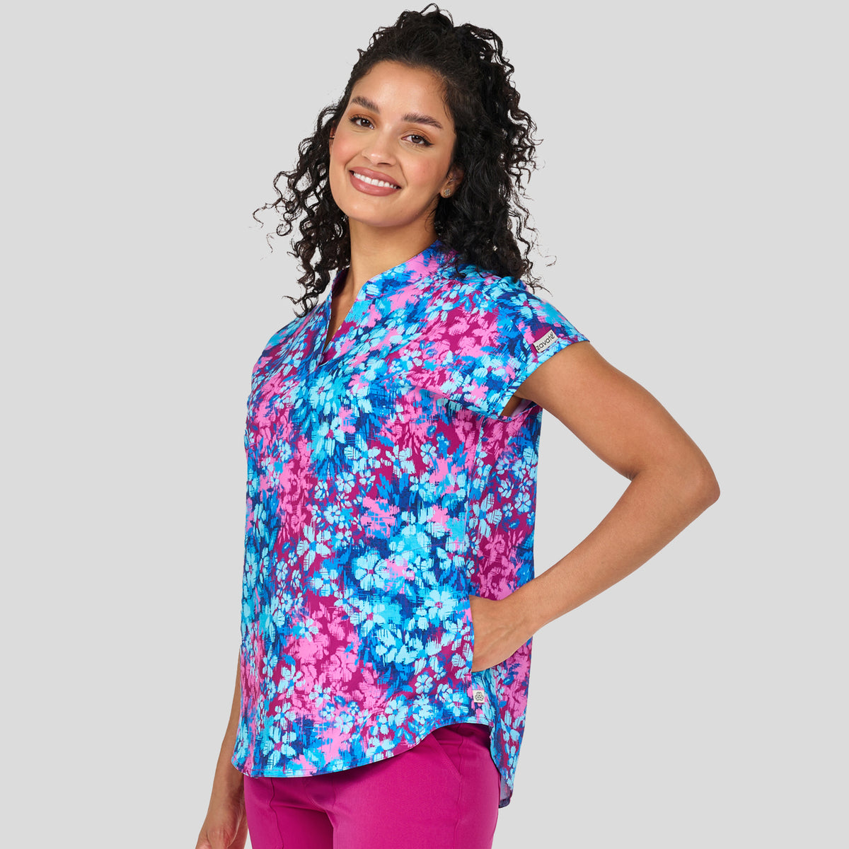 Diana Print Top | Floral Fusion
